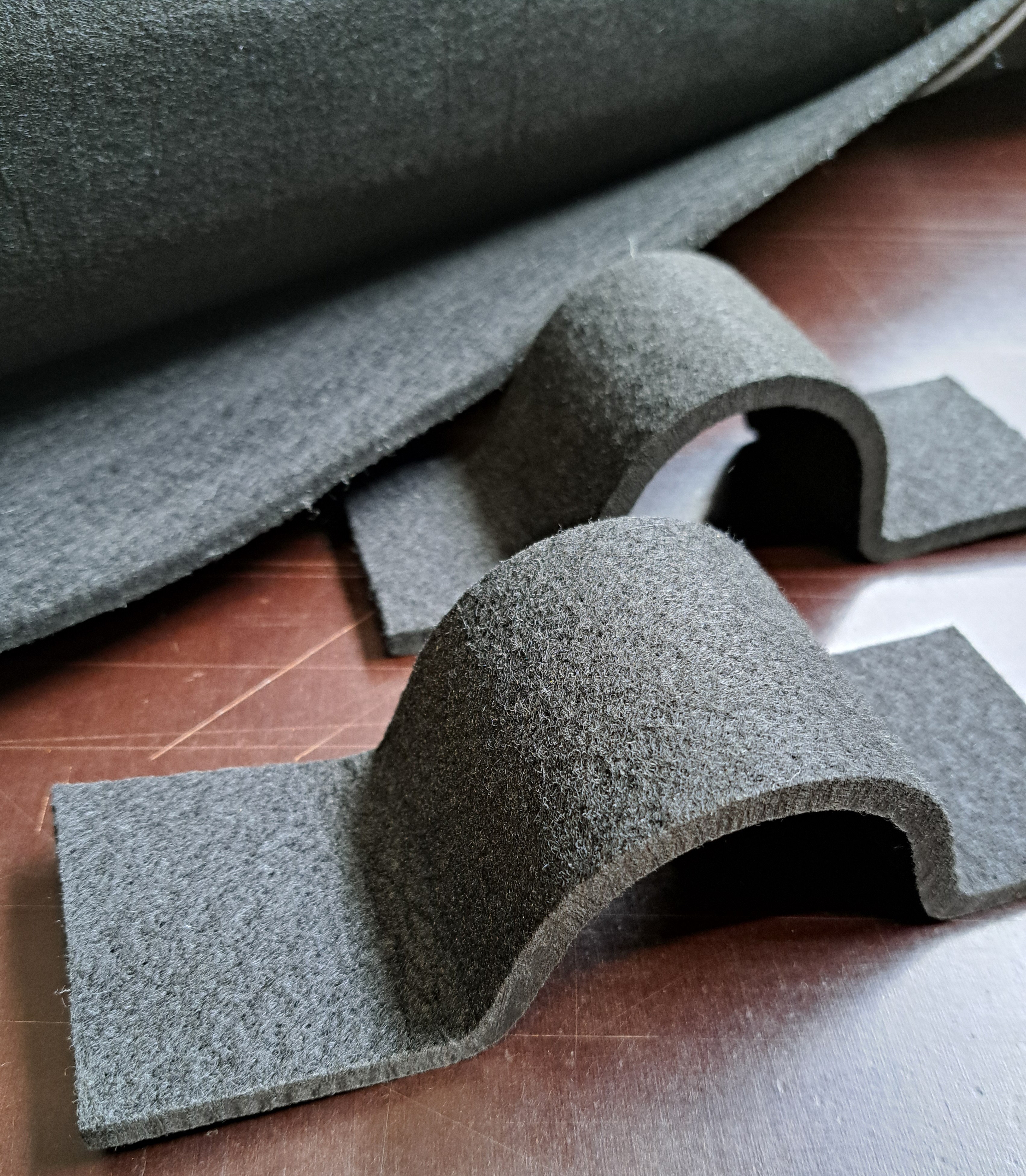 Material für Radlaufschalen von einem namenhaften Elektrofahrzeug Hersteller